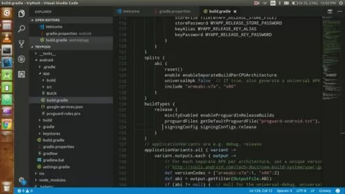 React-native tutorial # 28 Generate APK file