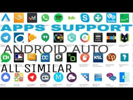 Some useful apps for Android Auto (many are similar) HINDI