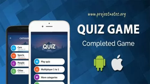 Android Quiz App With Source Code | ProjectNotes