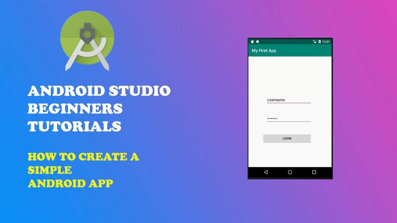 Android Studio Newcomers Tutorials – Making a Easy Android APP (NEW)
