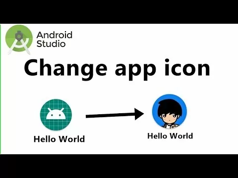 E-book App tutorial Android Studio – Change the app icon ( half 5 )