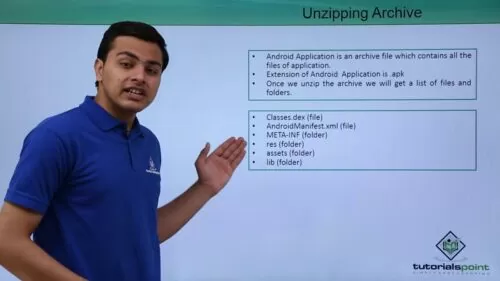 Unzipping Android Application