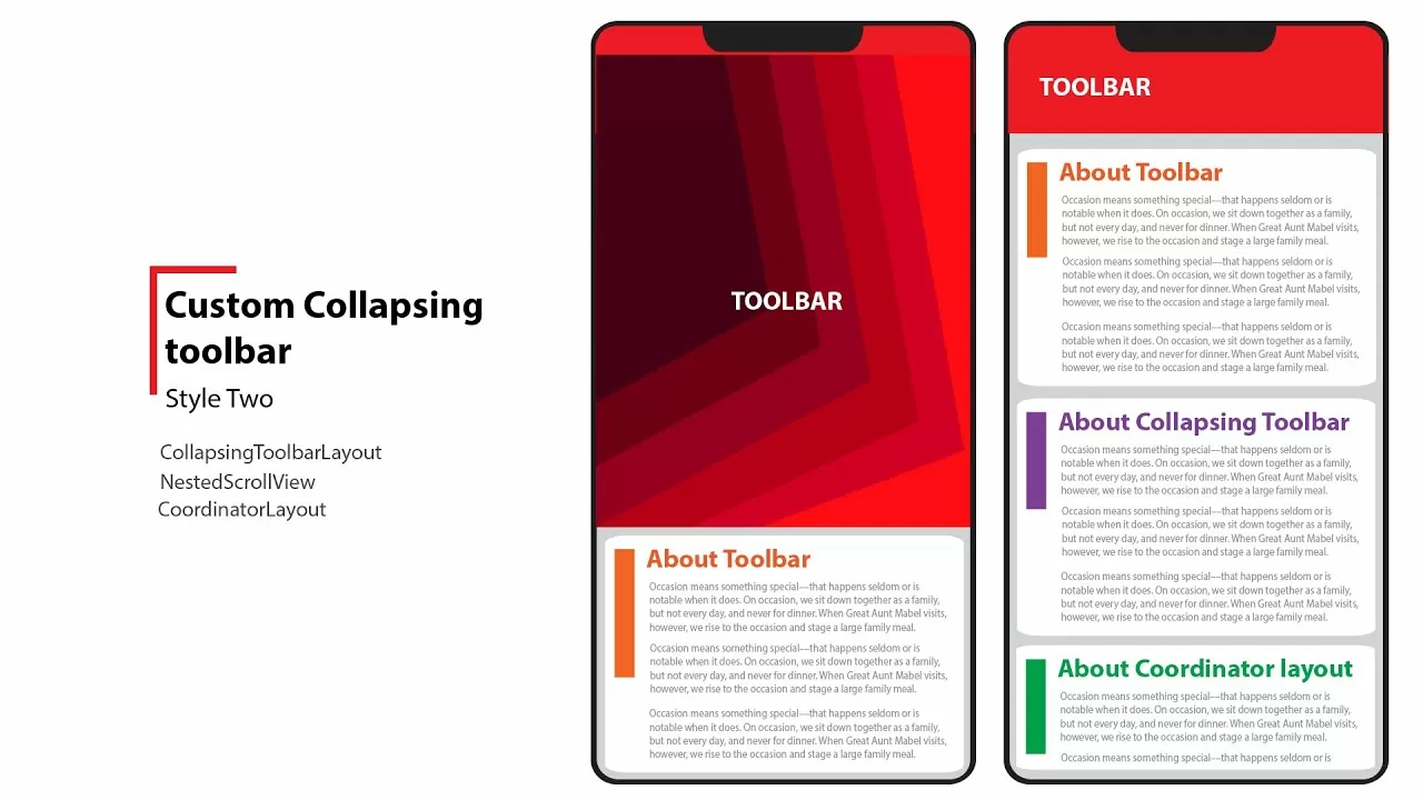 Collapsing Toolbar ( Android Advance Level ) 002
