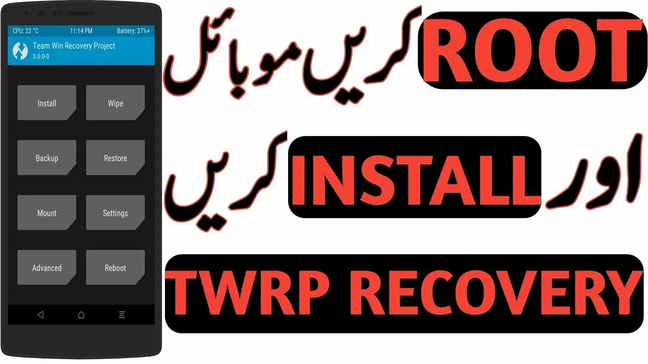 How To Root And set up TWRP Restoration On Any Android Cellphone 2018 | URDU