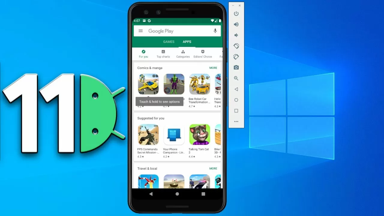 Android 11 Emulator for Home windows PC 2020 Set up