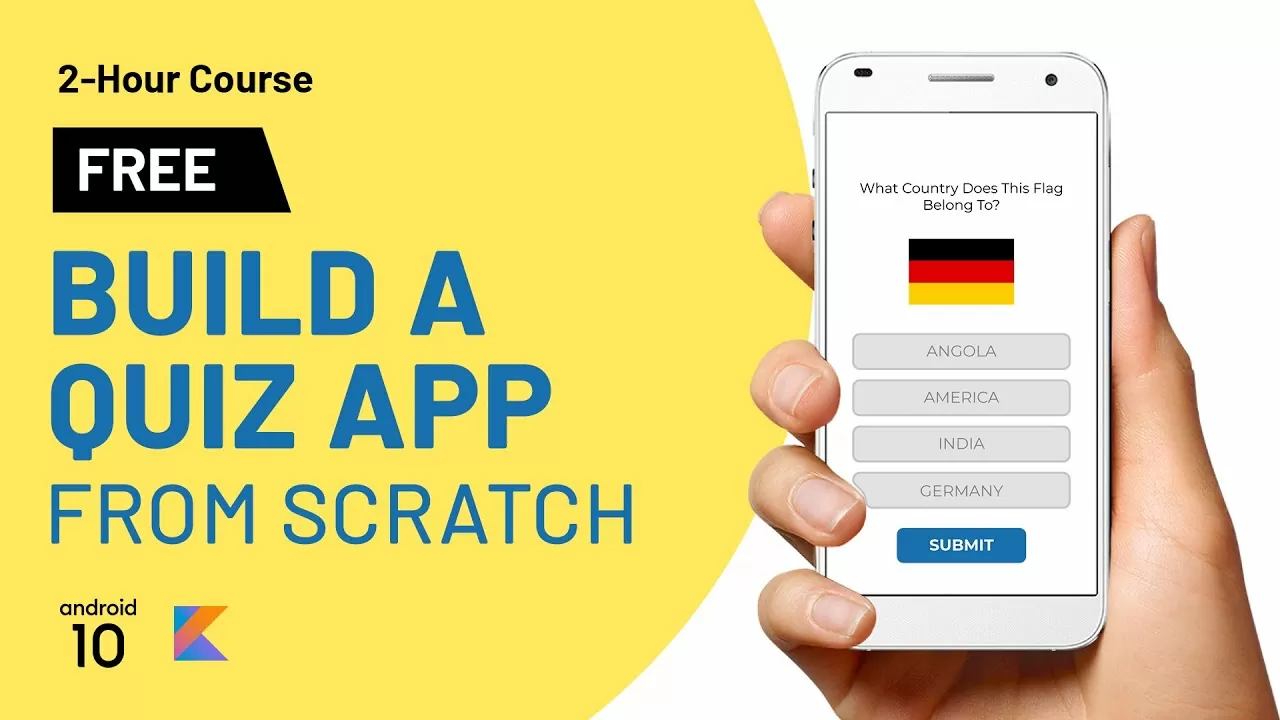 Construct a Full Quiz App for Android from Scratch Utilizing Kotlin and Android Studio