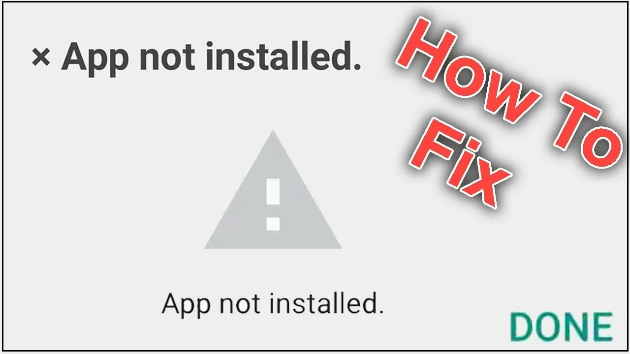 How To Repair Android app Not Put in Drawback || app not set up error