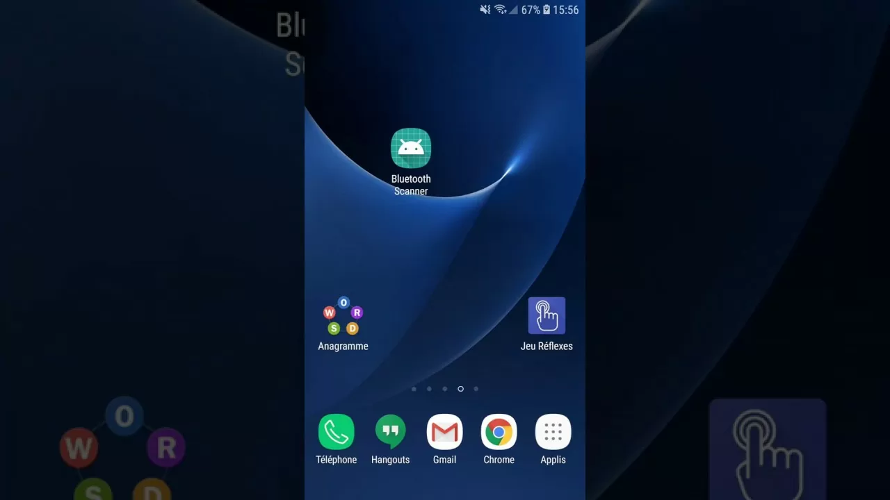 Bluetooth Scanner Android App in Motion