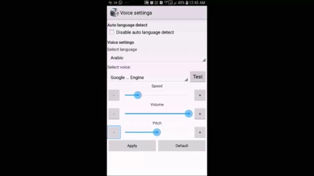 Demonstration NewsBack application|| with Android accessibility suite|| in Hindi.