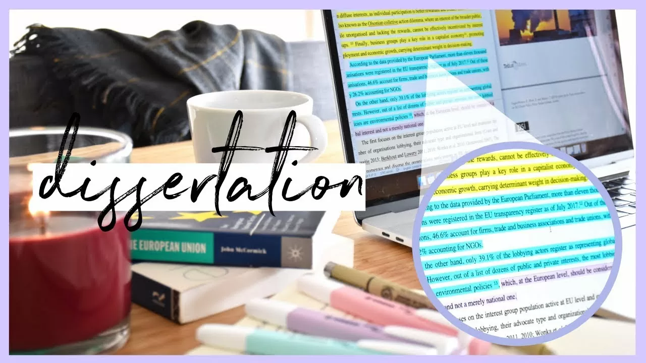 writing a thesis/dissertation advice