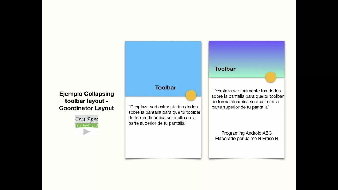 Android Collapsing Toolbar – Para principiantes