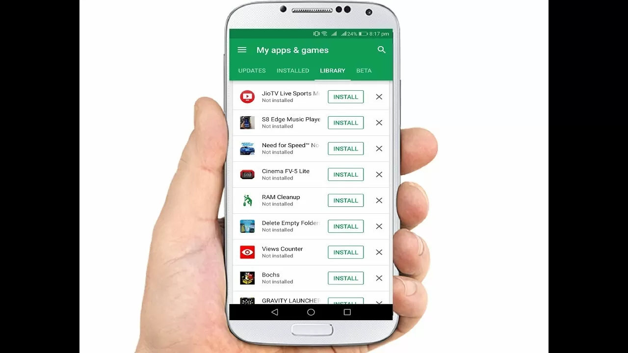 How to Remove Google Play Store History in Android Phone