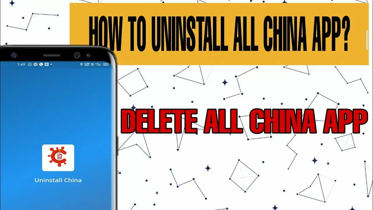 How to uninstall All China App from Android/iOS