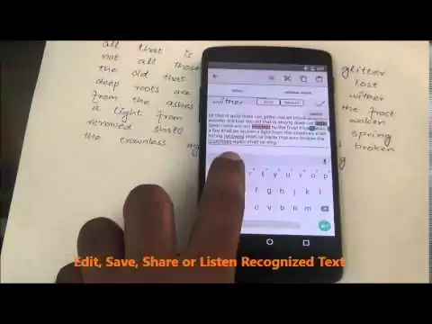 Scan & Scribe Android App - Promo Video