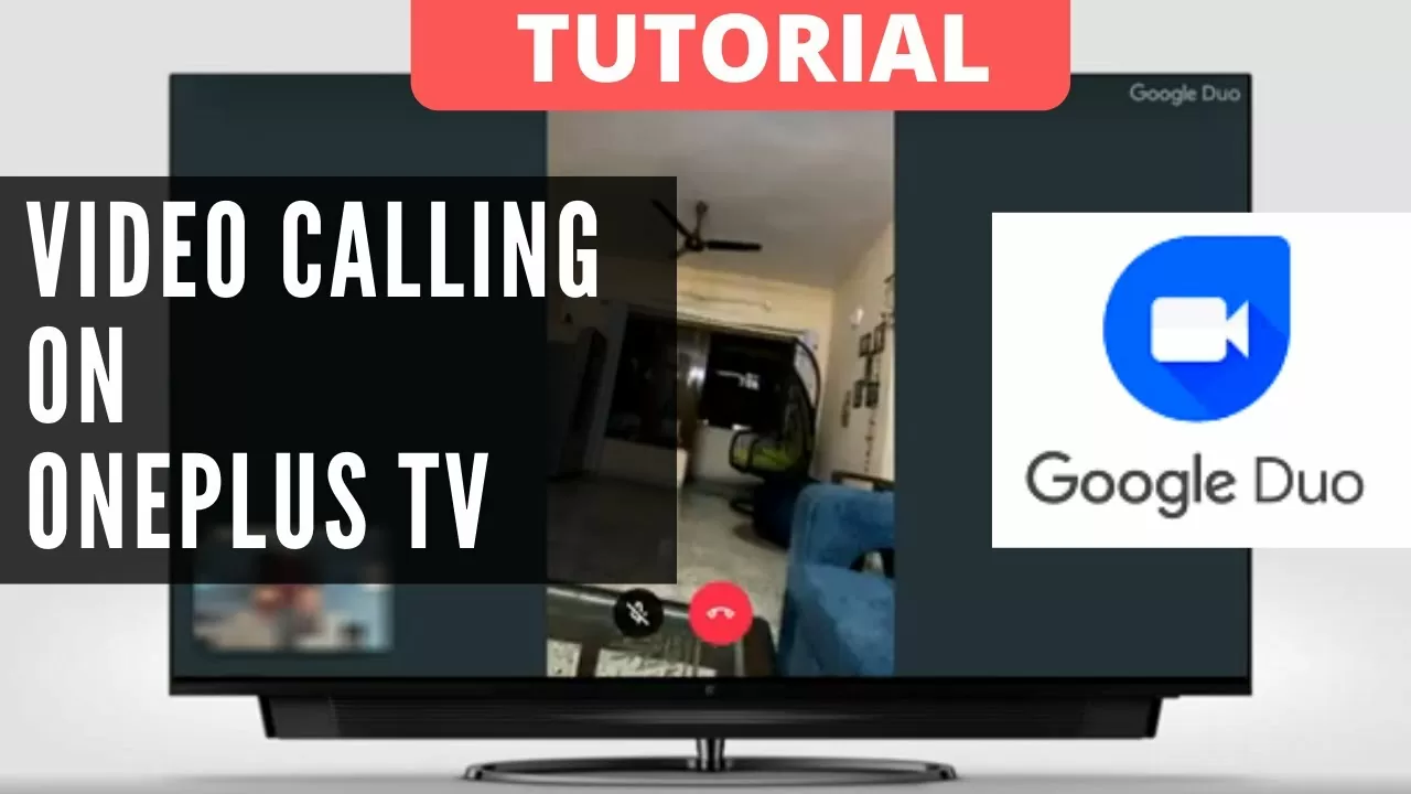 Video calling on OnePlus TV/ Android TV with Google Duo| Demo and Expertise