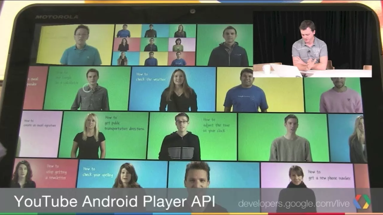YouTube Builders Reside: YouTube Android Participant API Overview