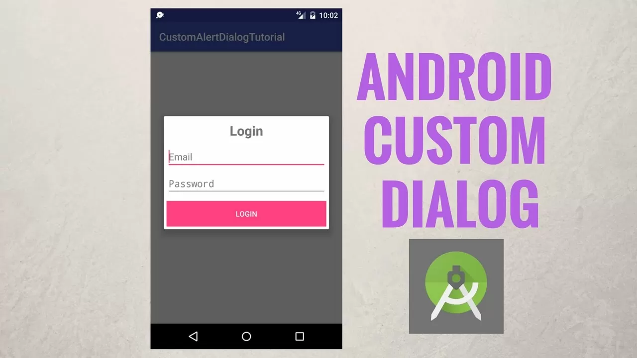 Android custom dialog - Create Android Alertdialog with a custom layout