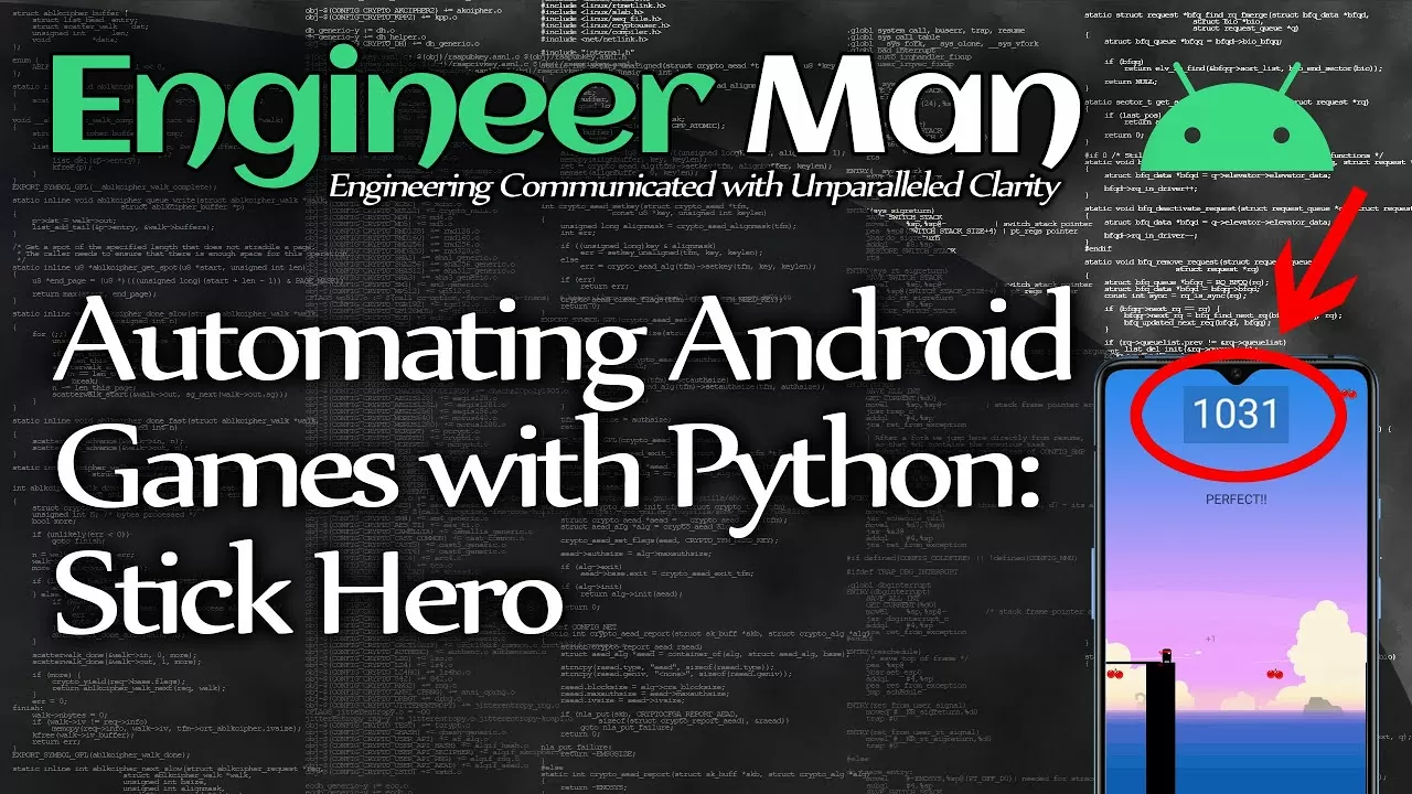Automating Android Video games with Python: Stick Hero