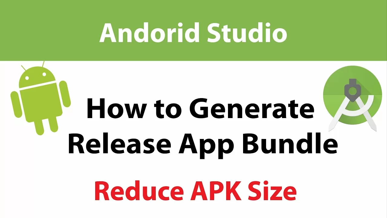 How one can Generate Launch App Bundle in Android Studio | Cut back APK Measurement