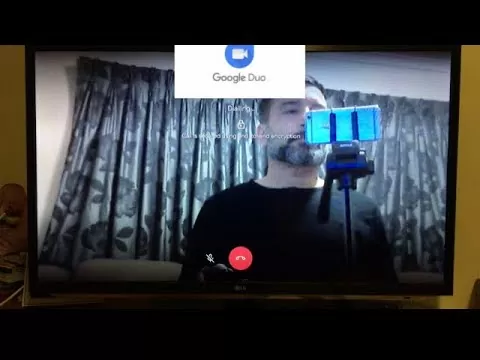 Putting in Google Duo on the Android television field