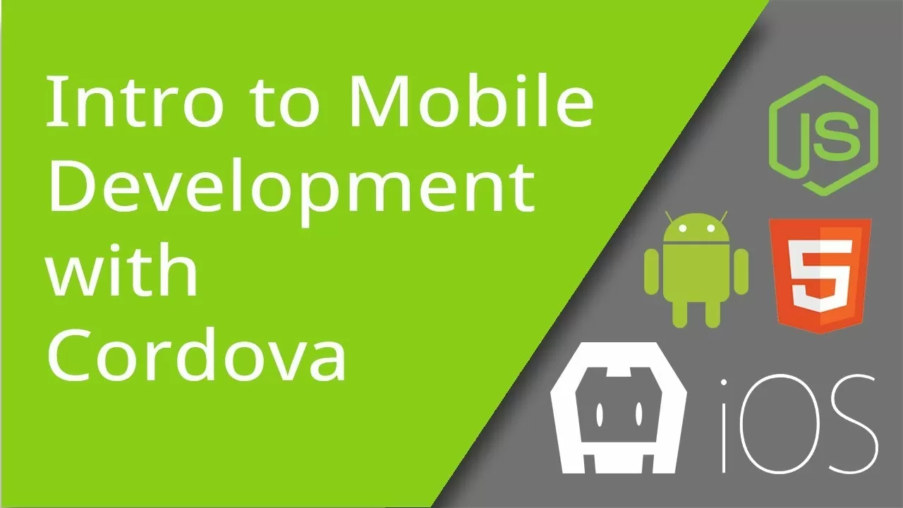 Intro to Mobile App Development with Cordova 7