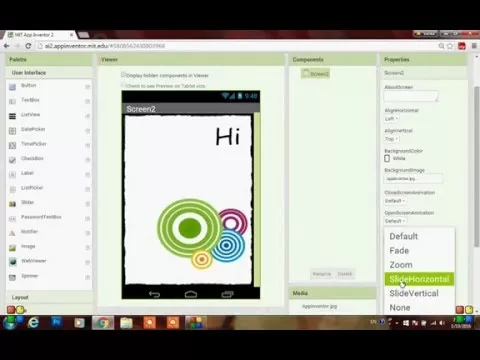 Introduction to Android App Creation utilizing MIT App Inventor