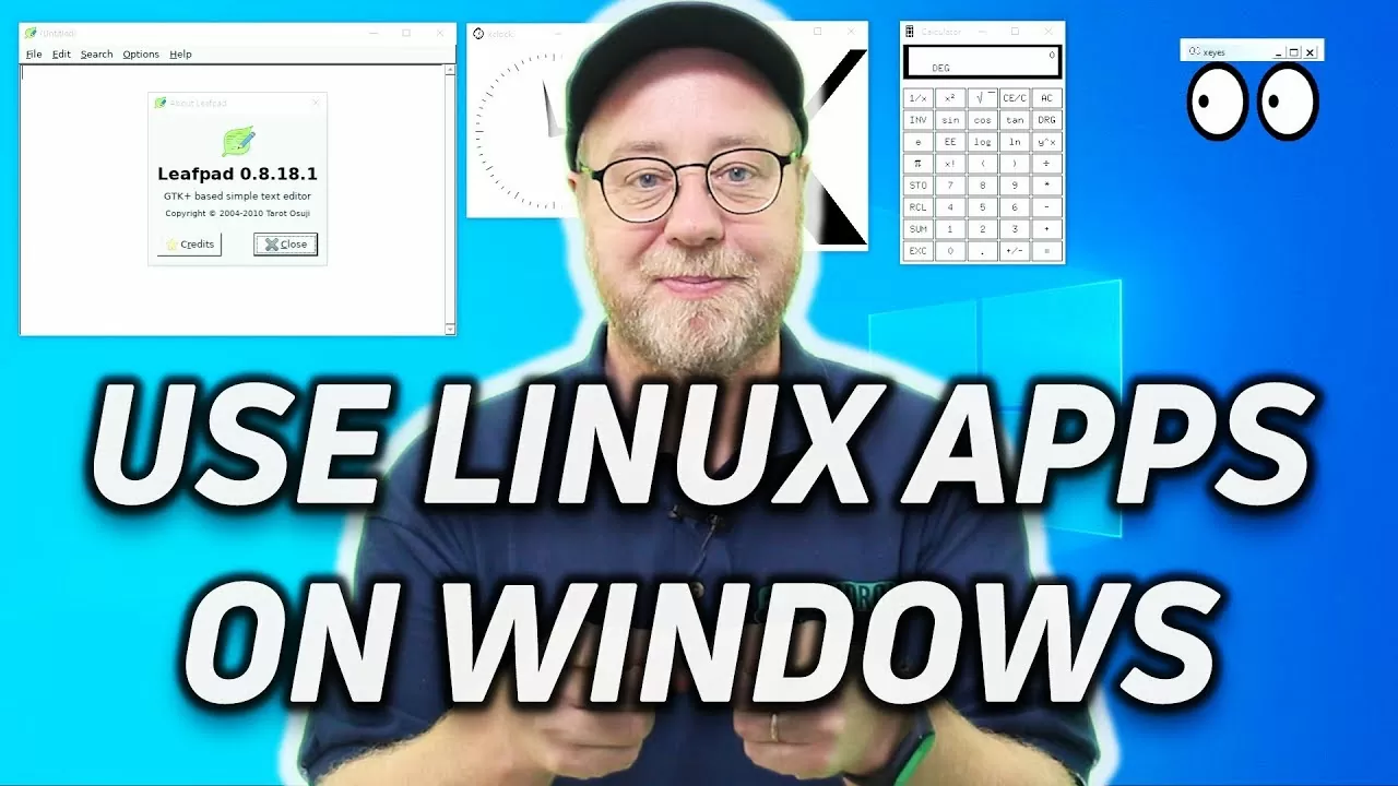 Open GUI apps on Windows Subsystem for Linux (and on Raspberry Pi)
