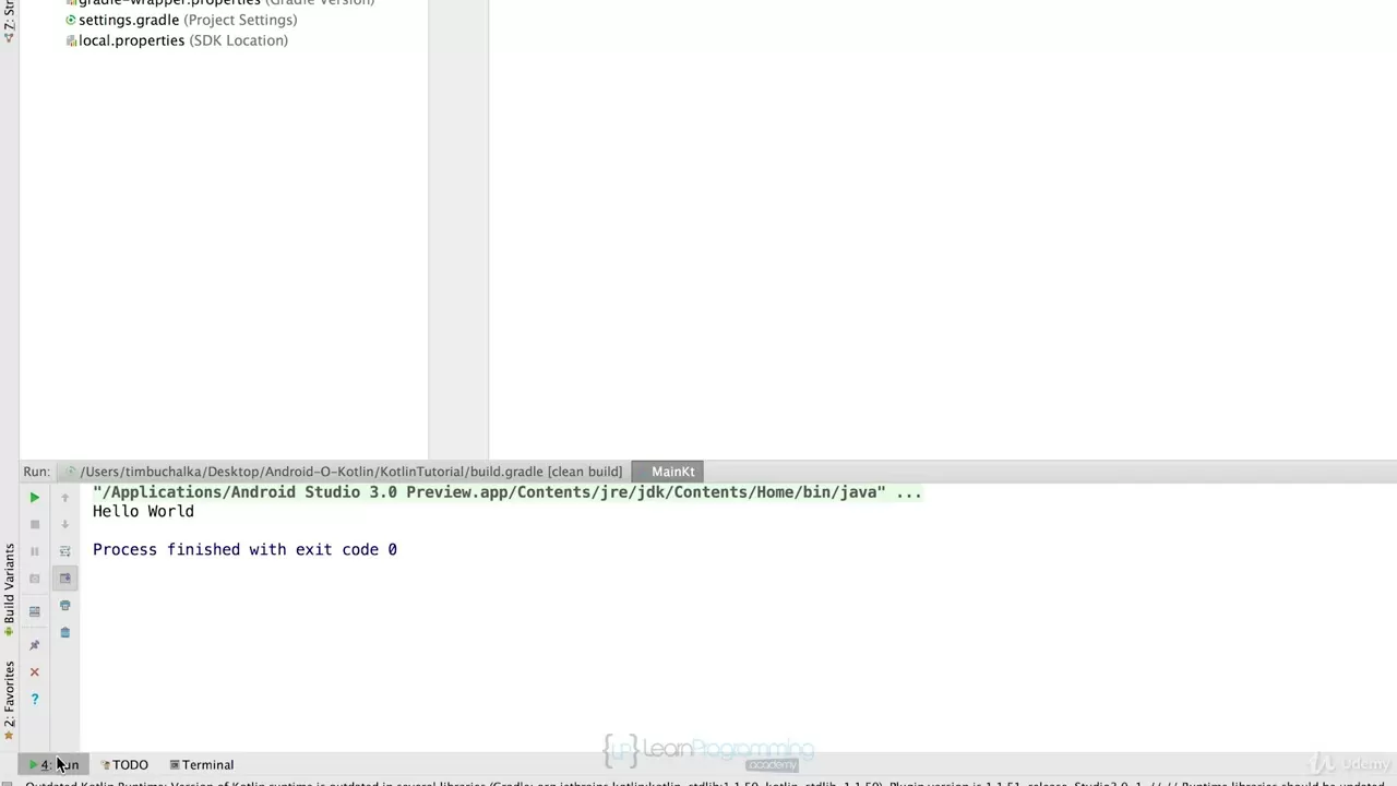3 Kotlin Tutorial 1