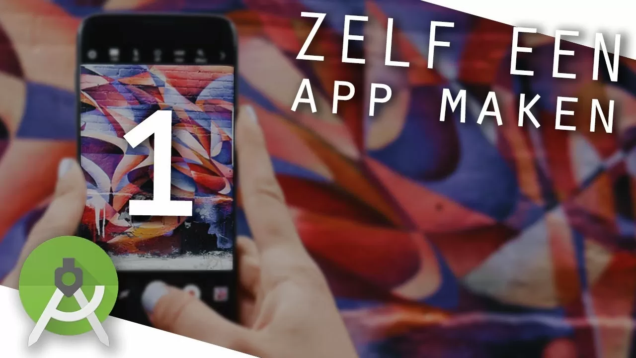 ANDROID app maken met ANDROID STUDIO | BASIS #1