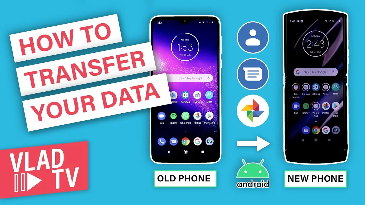 Android Data Transfer – Old Phone to New Phone (Using Google Account – No 3rd Party Apps)