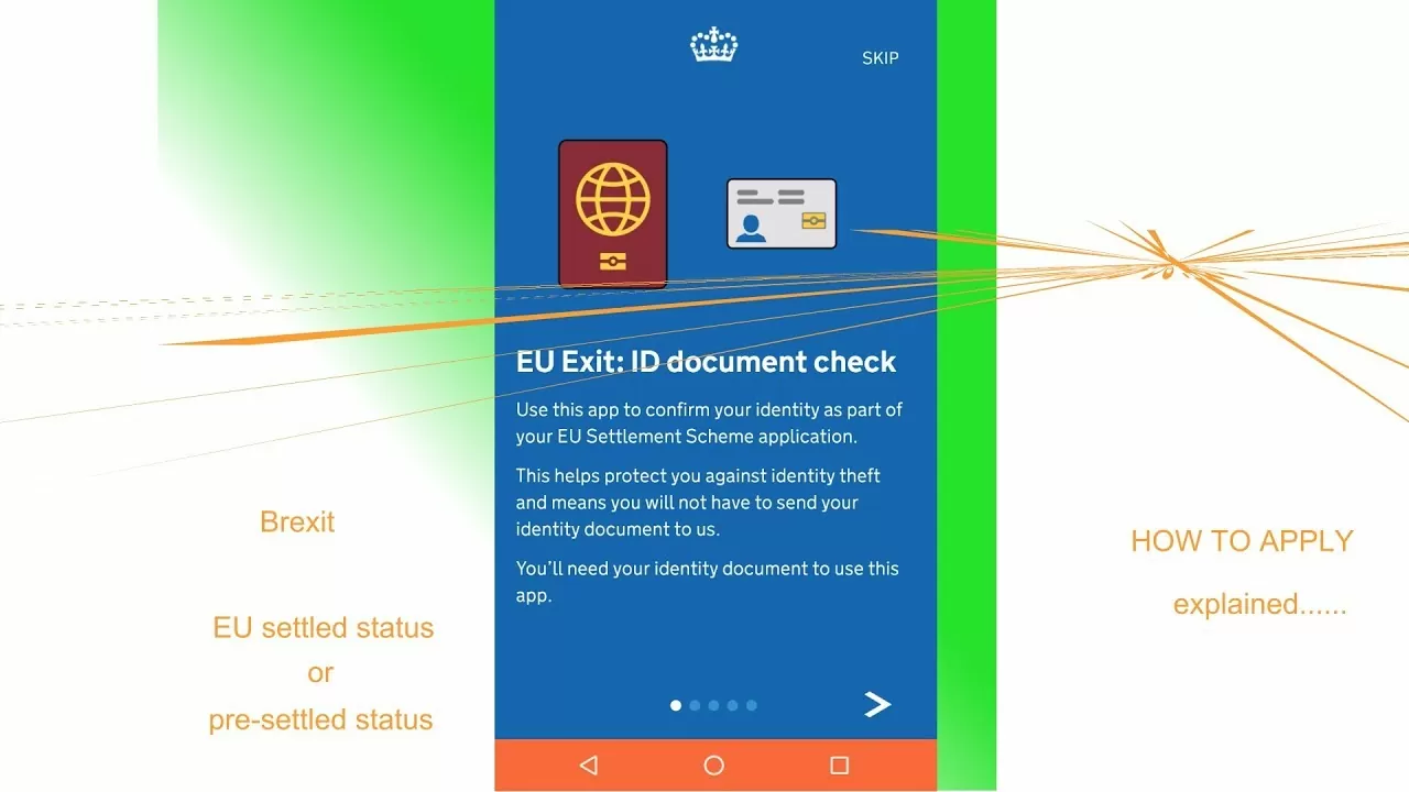 #BREXIT How to use the EU Exit ID Document Check app on android phones with NFC enabled