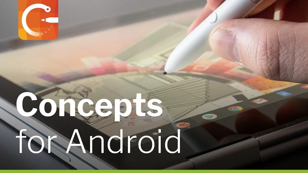Concepts Sketching App for Android and Chrome OS