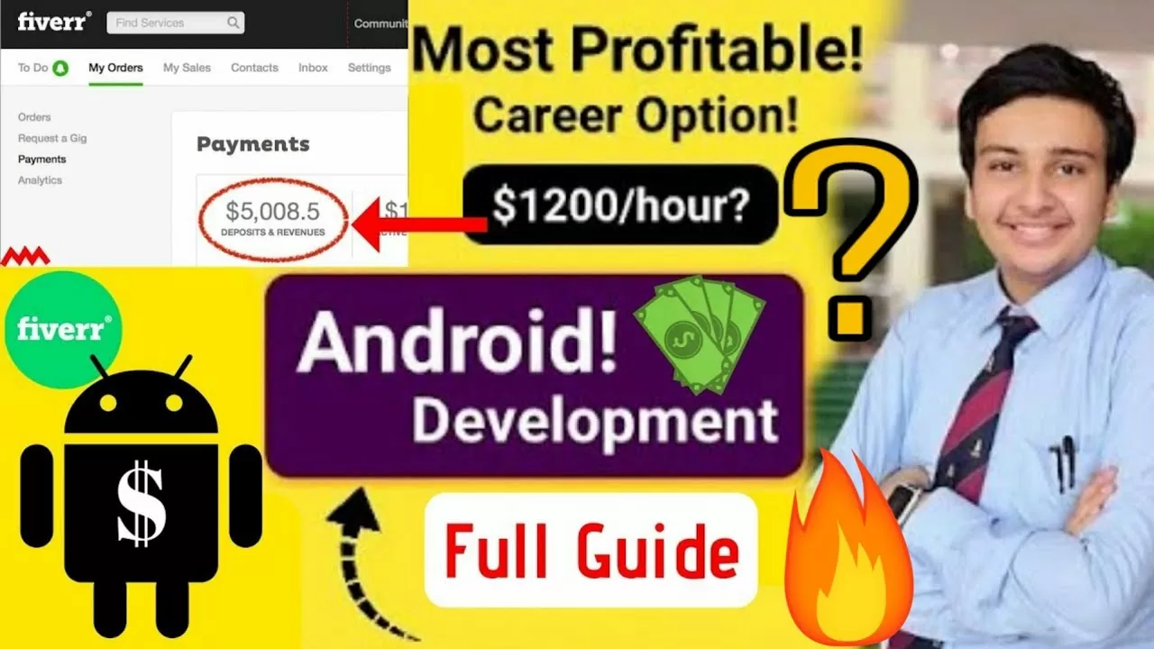 Earn $1000 Per hour With Android App Development Full Guide | Learn Android Development Hindi🔥🔥