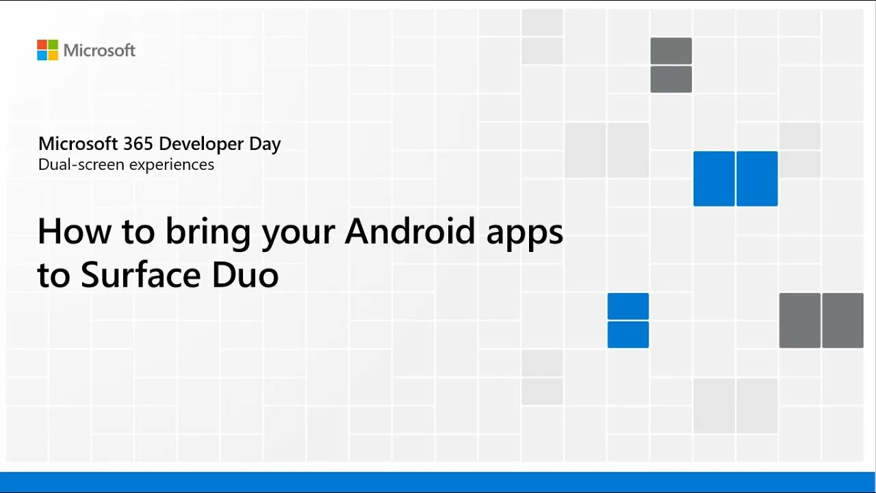 How to bring your Android apps to Surface Duo