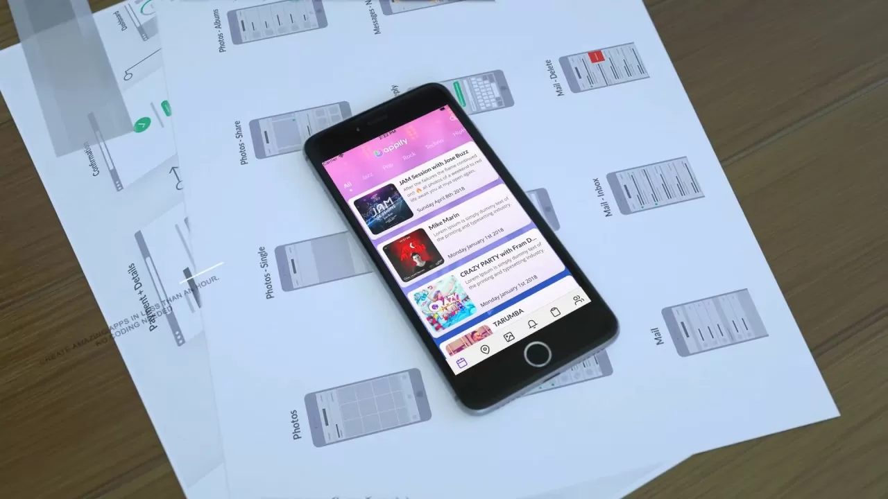 React App Builder – Create an infinite variety of cell apps for Android and iPhone