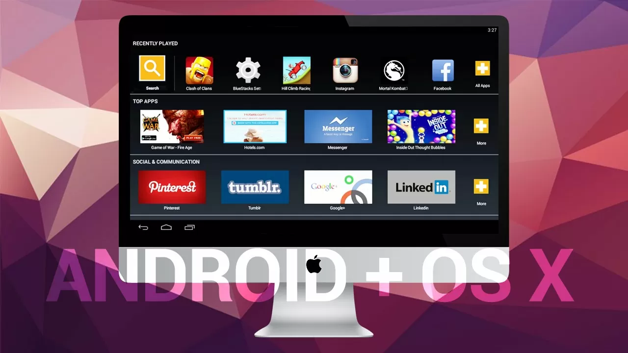 Run Android Apps on your Mac!