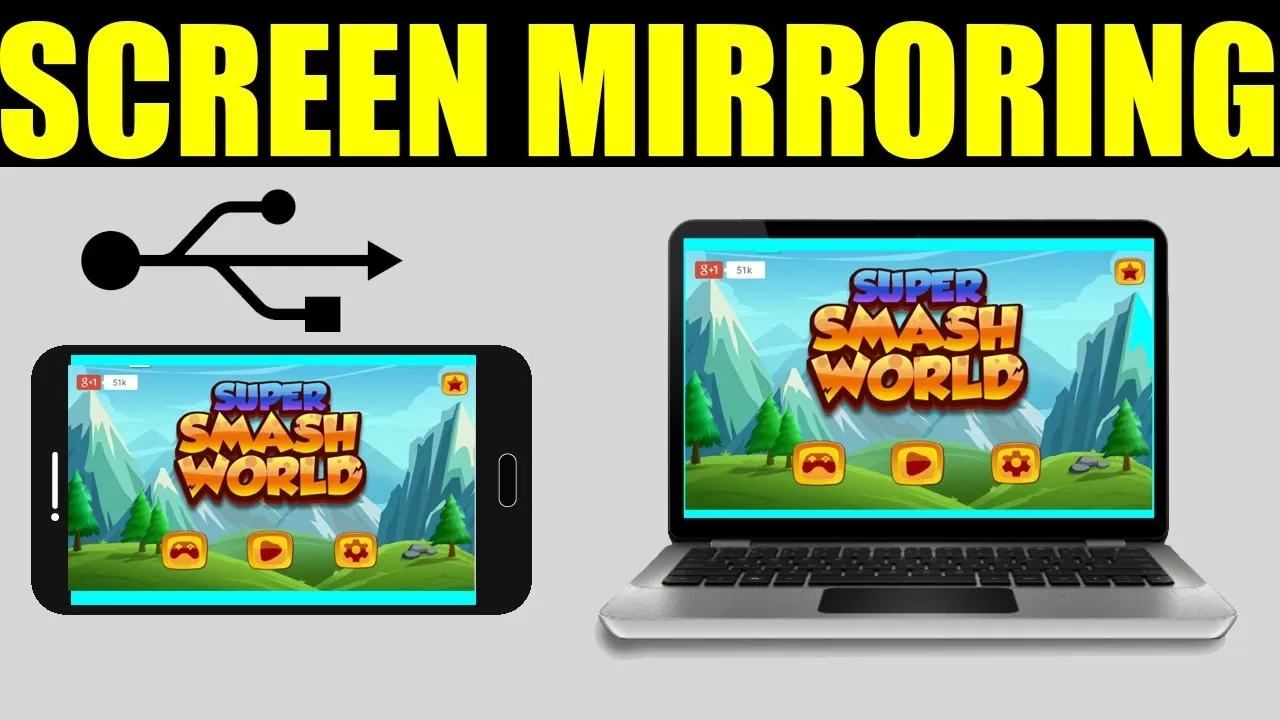How to MIRROR Your Android Screen Phone To PC Via USB - NO ROOT (STRAIGHT TO THE POINT)