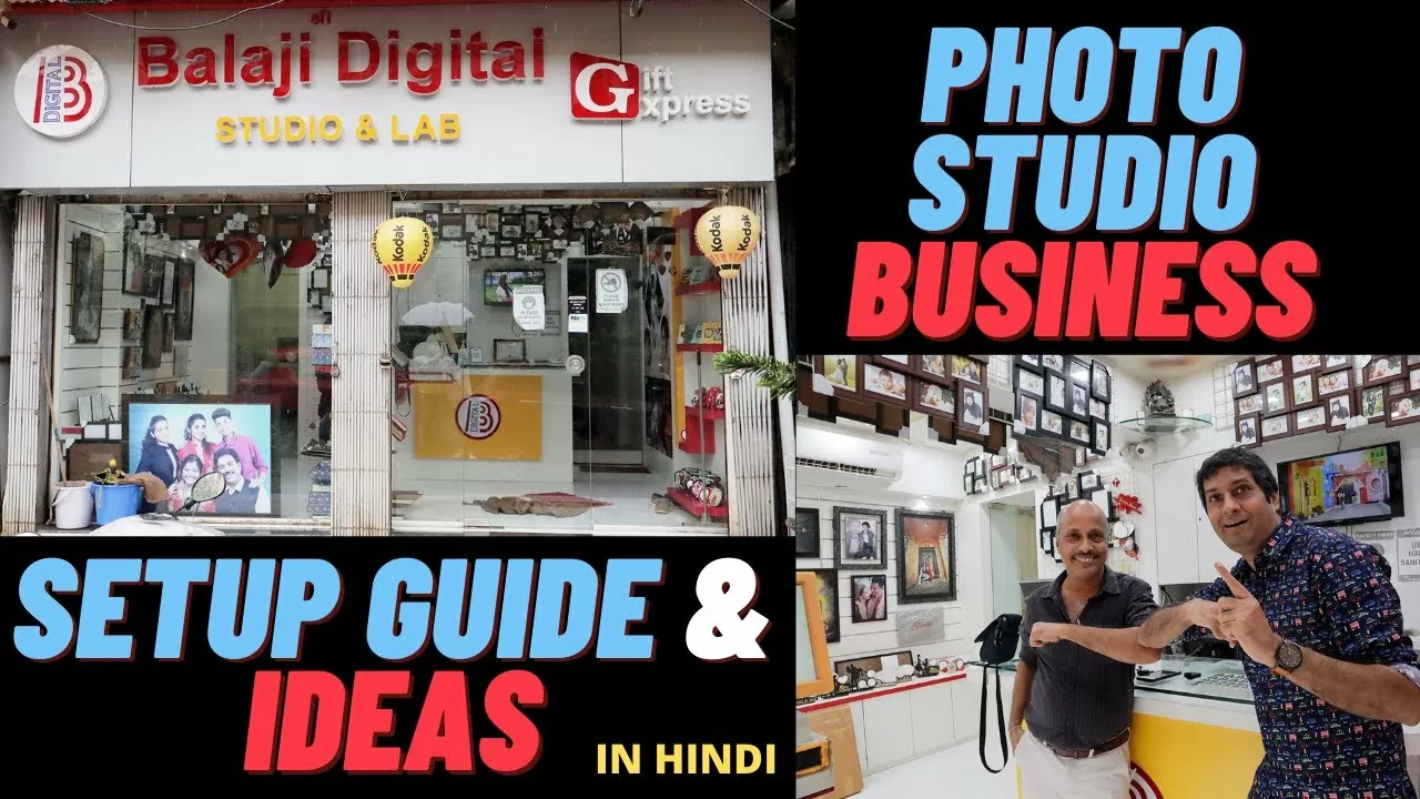 PHOTO STUDIO BUSINESS SETUP GUIDE AND IDEAS | HINDI