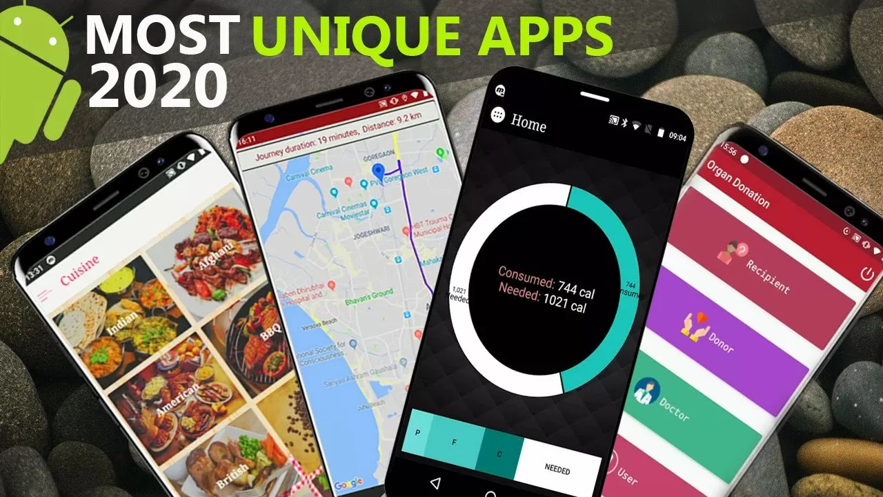 Top 7 Most Unique Android Apps Made On Android Studio 2020